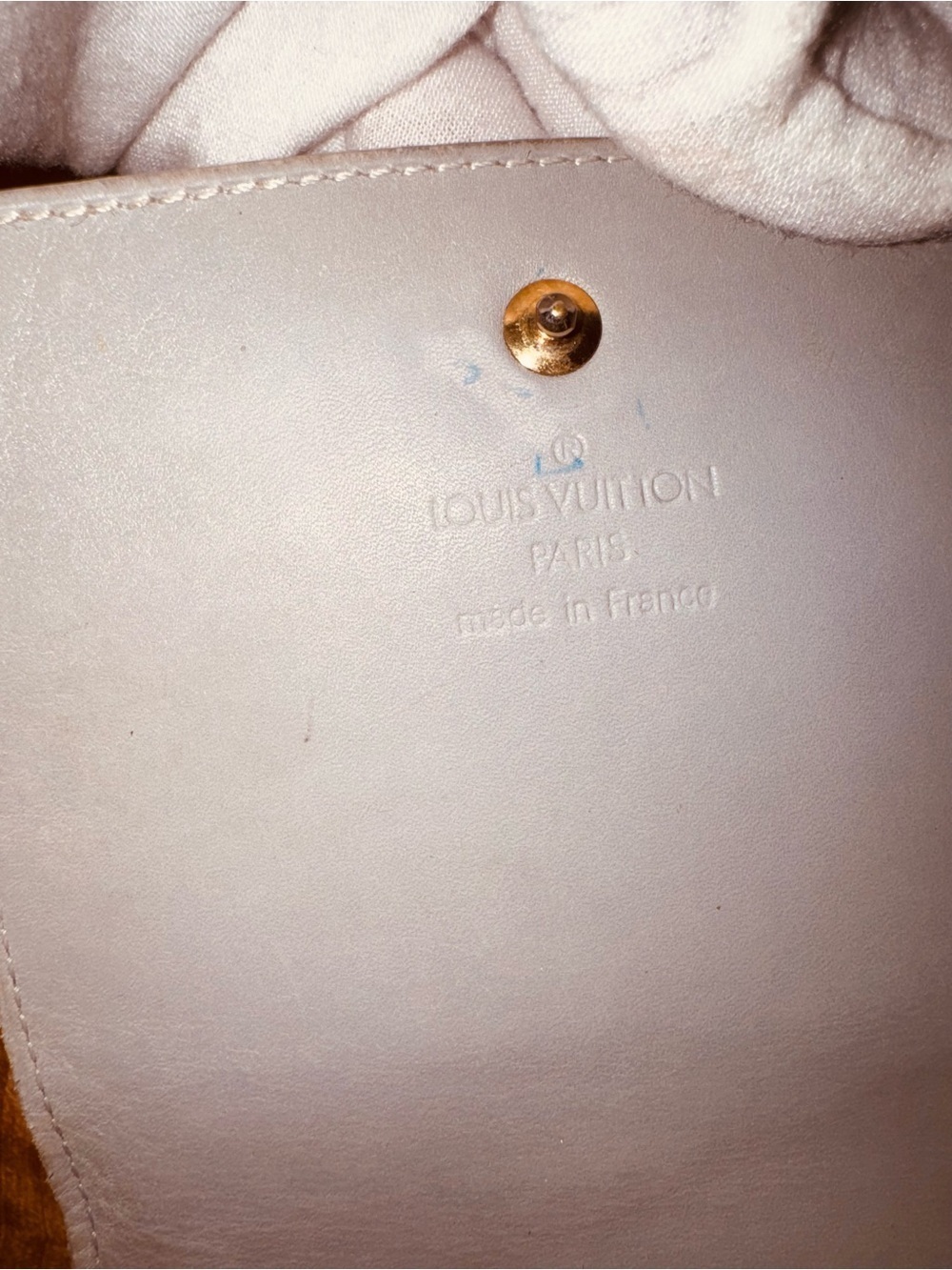Louis Vuitton Monogram Vernis Pochette Walker Trifold Wallet Purse rare find - Picture 7 of 15